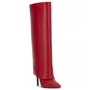 INC International Concepts Red Heeled Boots